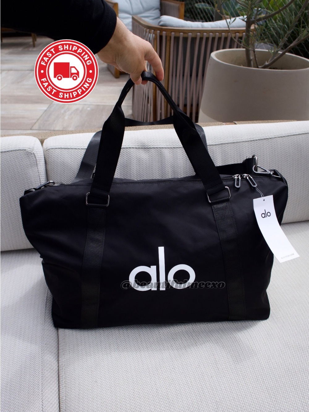 ALO Yoga Gym Tote Bag - LARGE